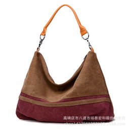 厂家直销新款水洗帆布女包新版 单肩手提休闲时尚帆布包包 晟捷箱包